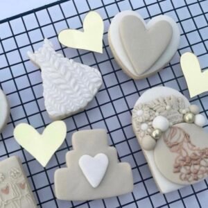 Acrylic Block Heart Toppers