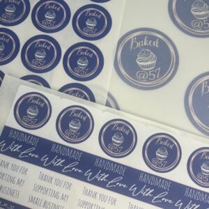 Personalised Business Packaging & Sticker Bundle