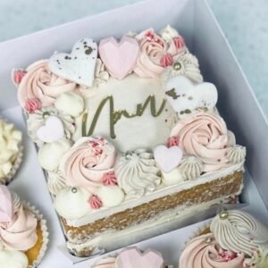 Acrylic Nan Script Topper
