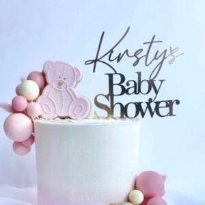 Name's Baby Shower Cake Topper