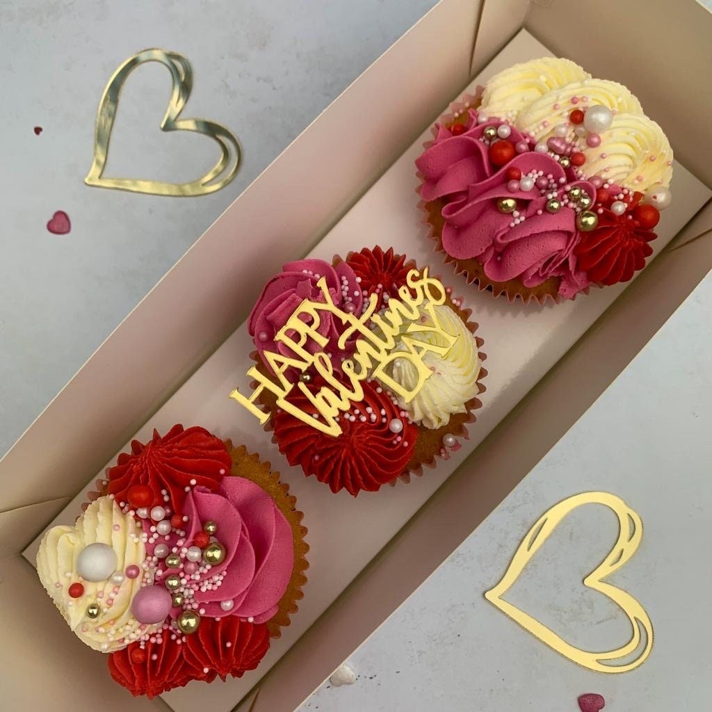 Acrylic Script Happy Valentines Day - Image 2