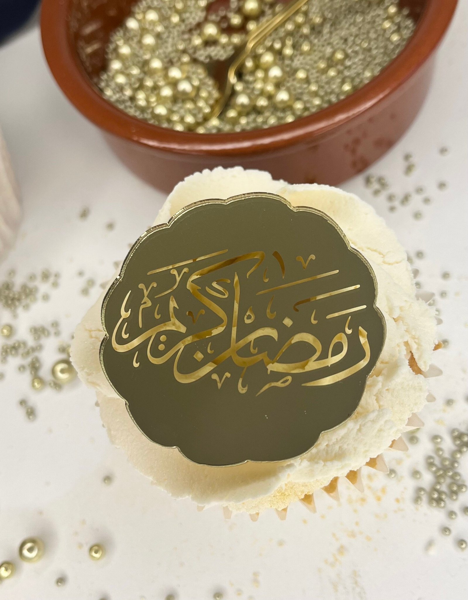Ramadan Mubarak Arabic Script Disc - Image 2