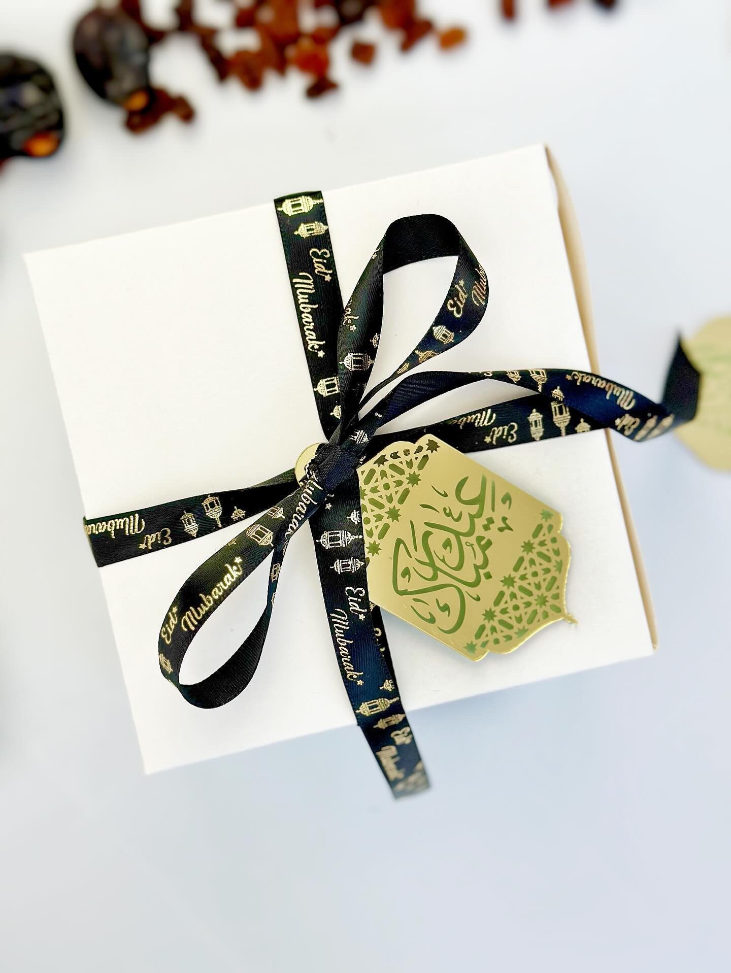 Ramadan Mubarak Arabic Acrylic Tag