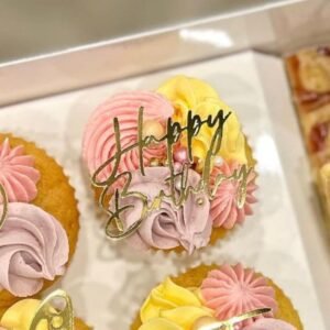 Happy Birthday Cupcake Topper