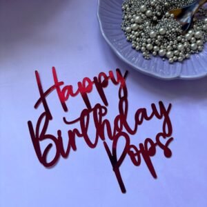 Birthday Cake / Cupcake Topper