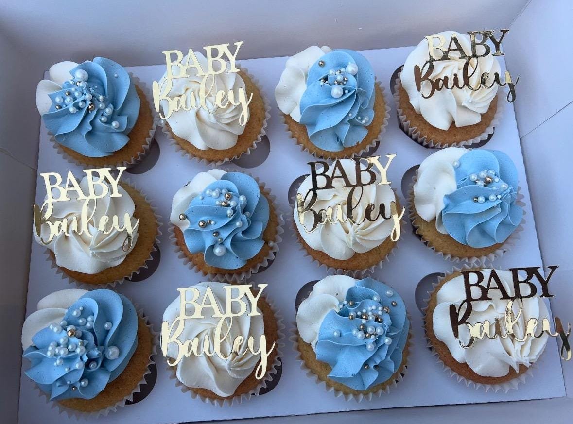 Personalised Baby Name Topper - Image 3