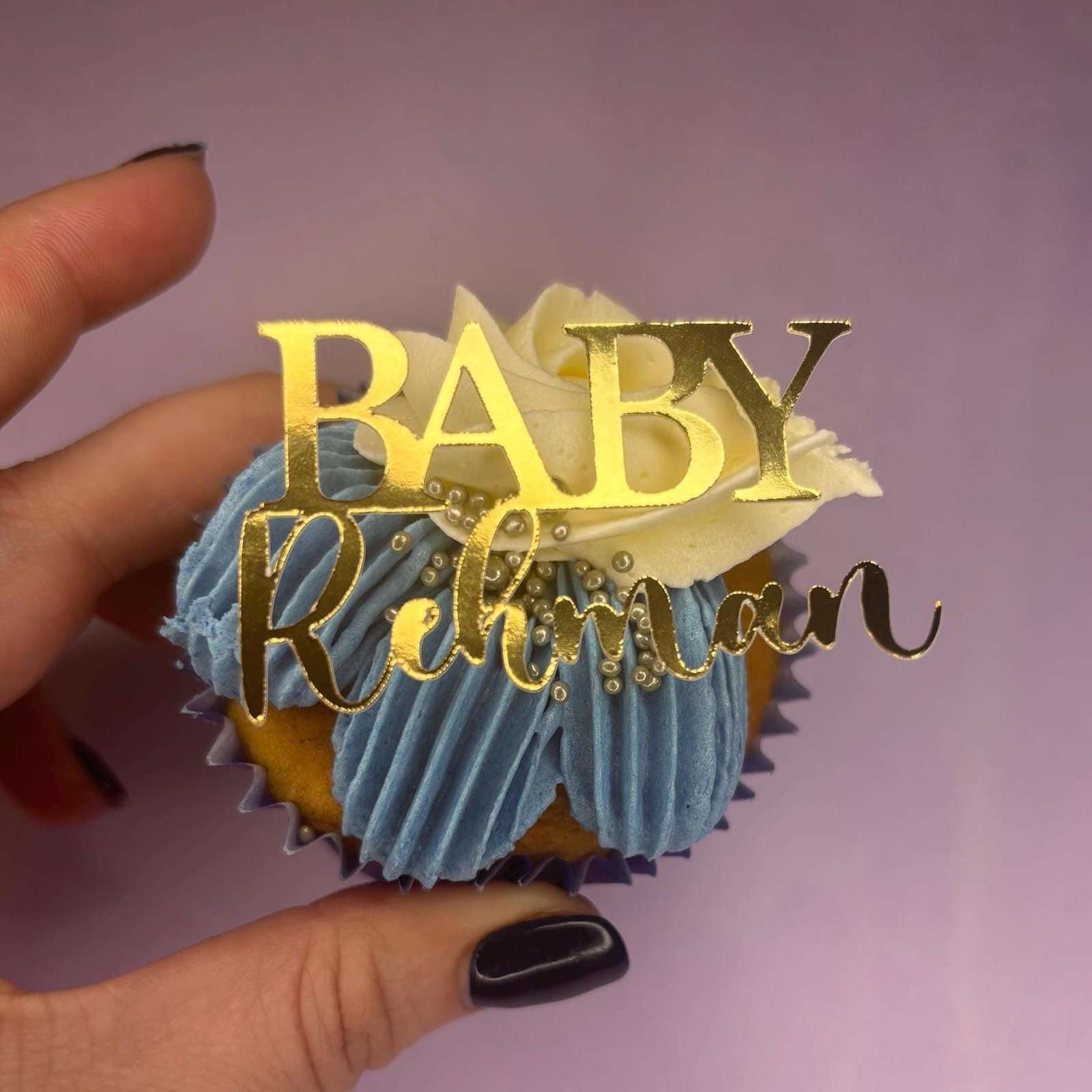 Personalised Baby Name Topper - Image 5