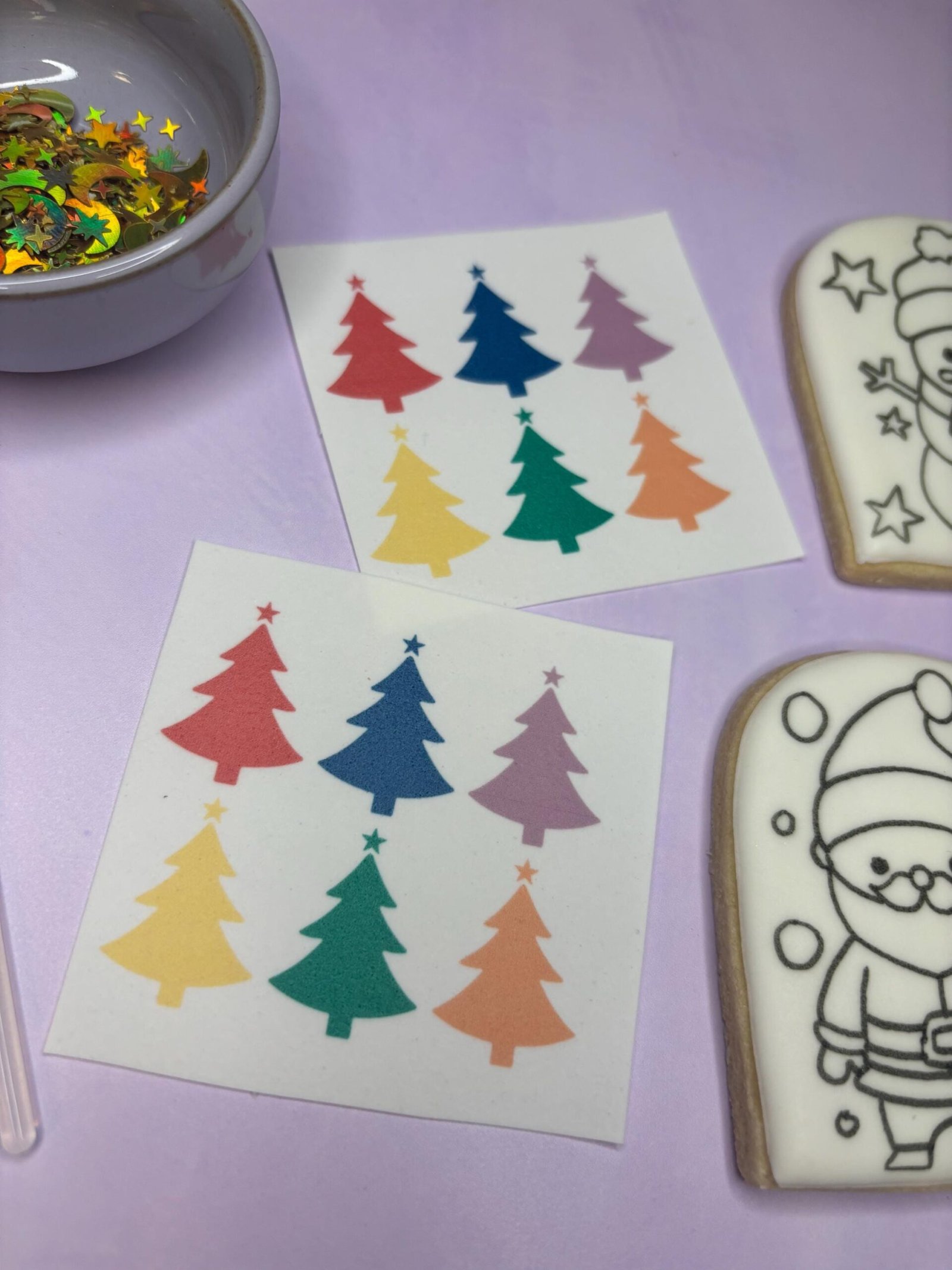Christmas Tree PYO Edible Paint Palette - Image 5