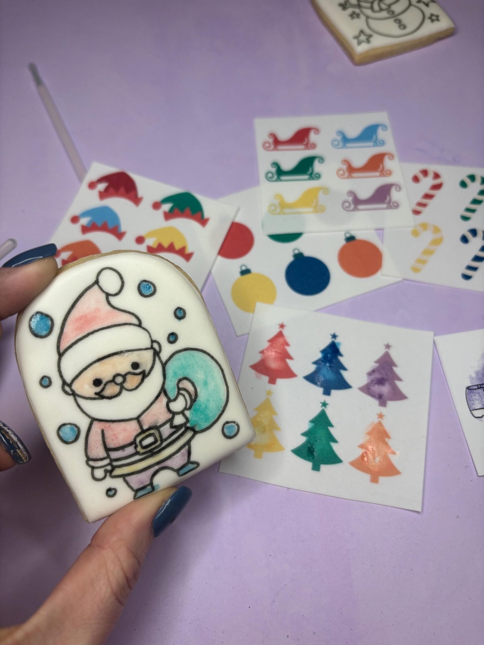 Christmas Tree PYO Edible Paint Palette - Image 6