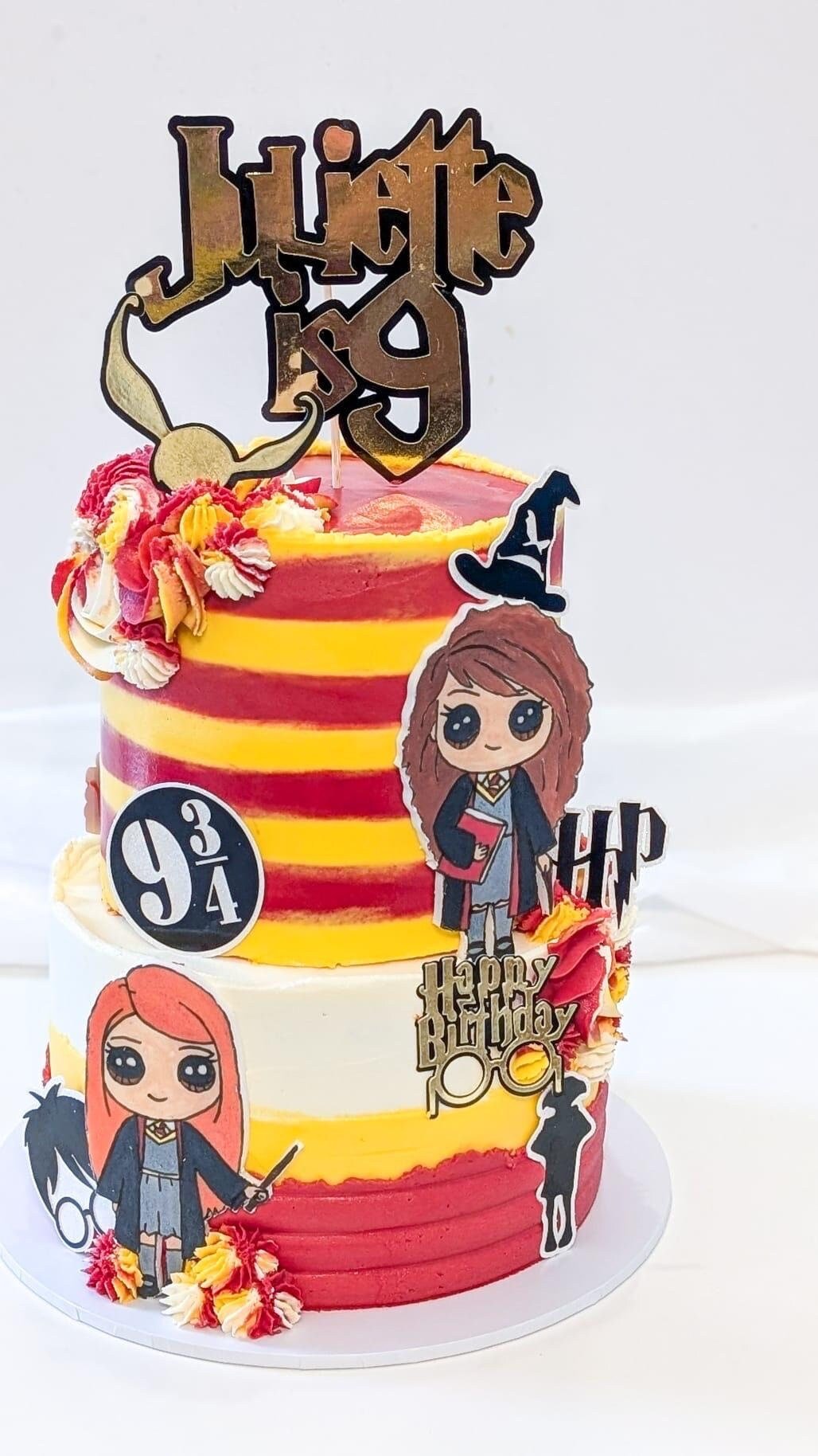 Harry Potter Style Birthday Toppers - Image 3