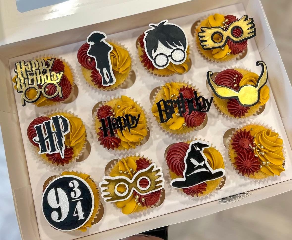 Harry Potter Style Birthday Toppers - Image 2