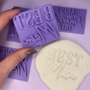 Best Mum Cookie Fondant Stamp Embosser