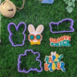 Happy Easter (Bunny Ears) Cookie Cutter