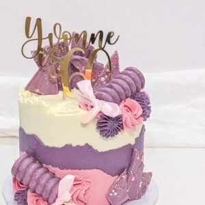 Name is Age Cake Topper
