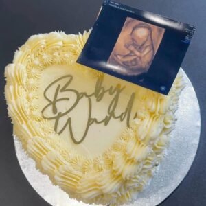 Baby Name Card Cake Charm