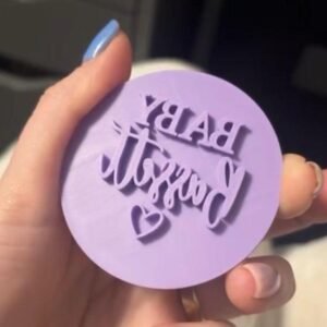 BABY *name* Cookie Fondant Stamp Embosser