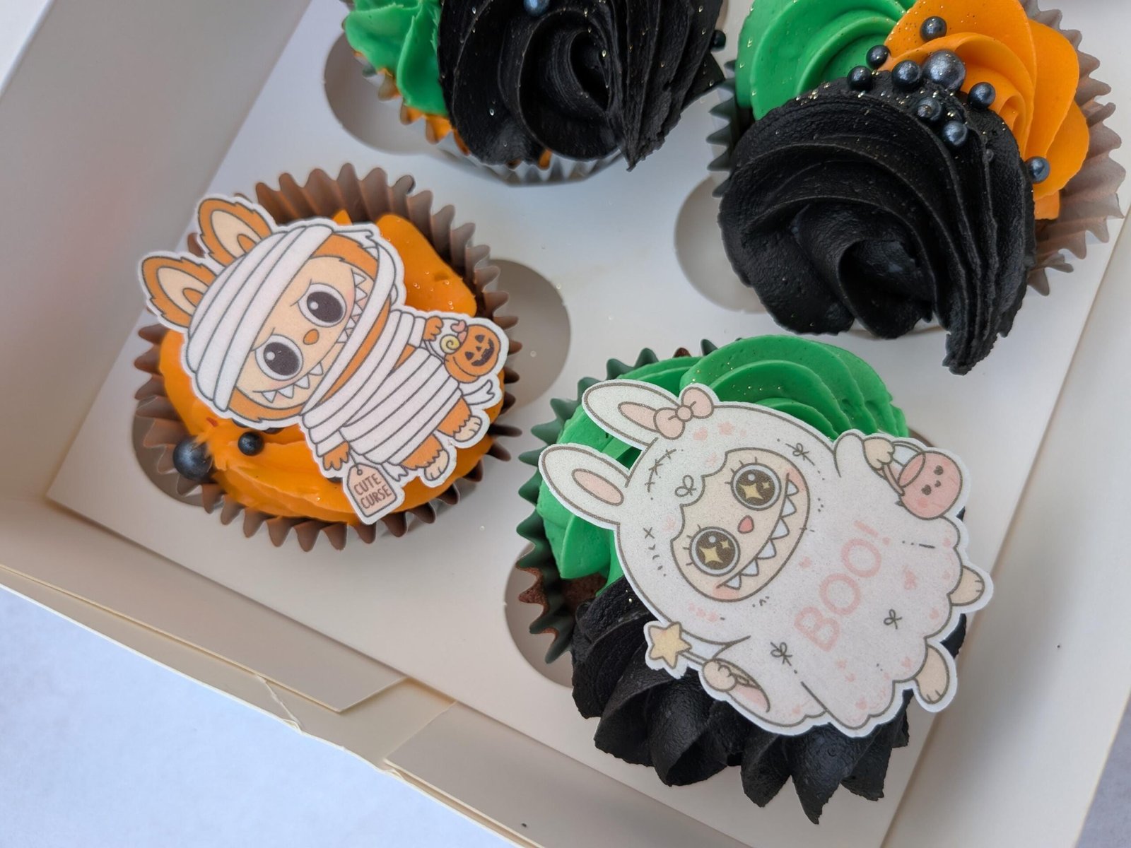 Pre Cut Labubu Halloween Edible Card Toppers - Image 5