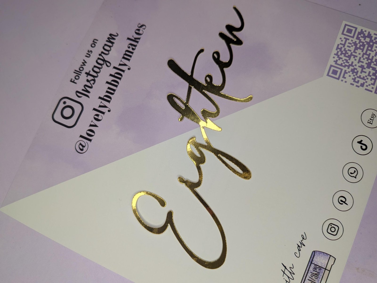 Any Wording Cake Charm - Image 2