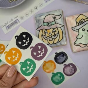 Halloween themed PYO Edible  Paint Palette