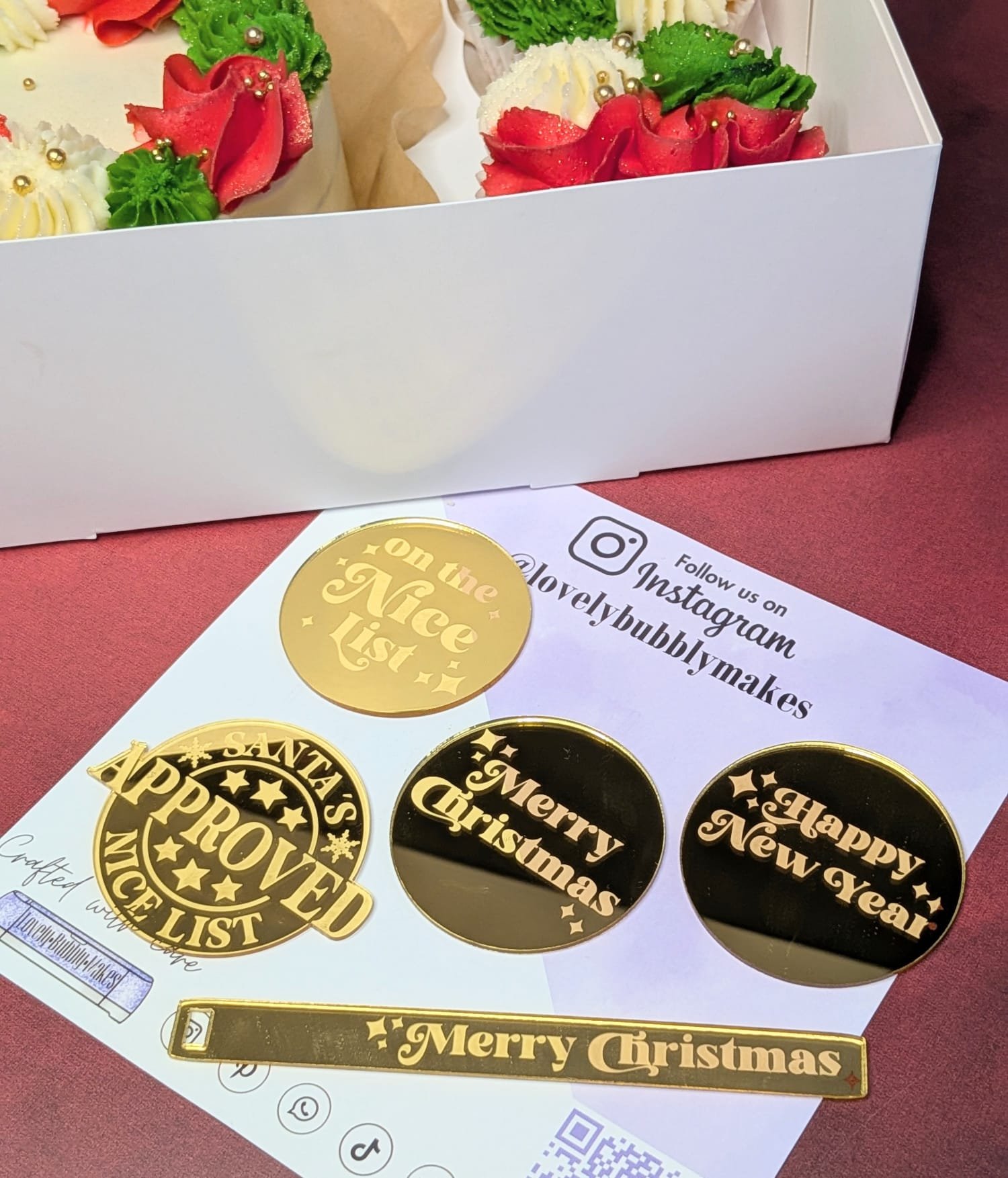 Retro Nice List Acrylic Disc - Image 3