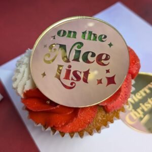 Retro Nice List Acrylic Disc