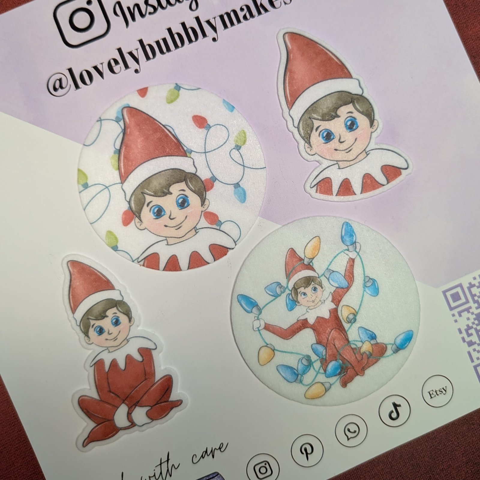 Edible Elf on the Shelf Themed Toppers - Image 5