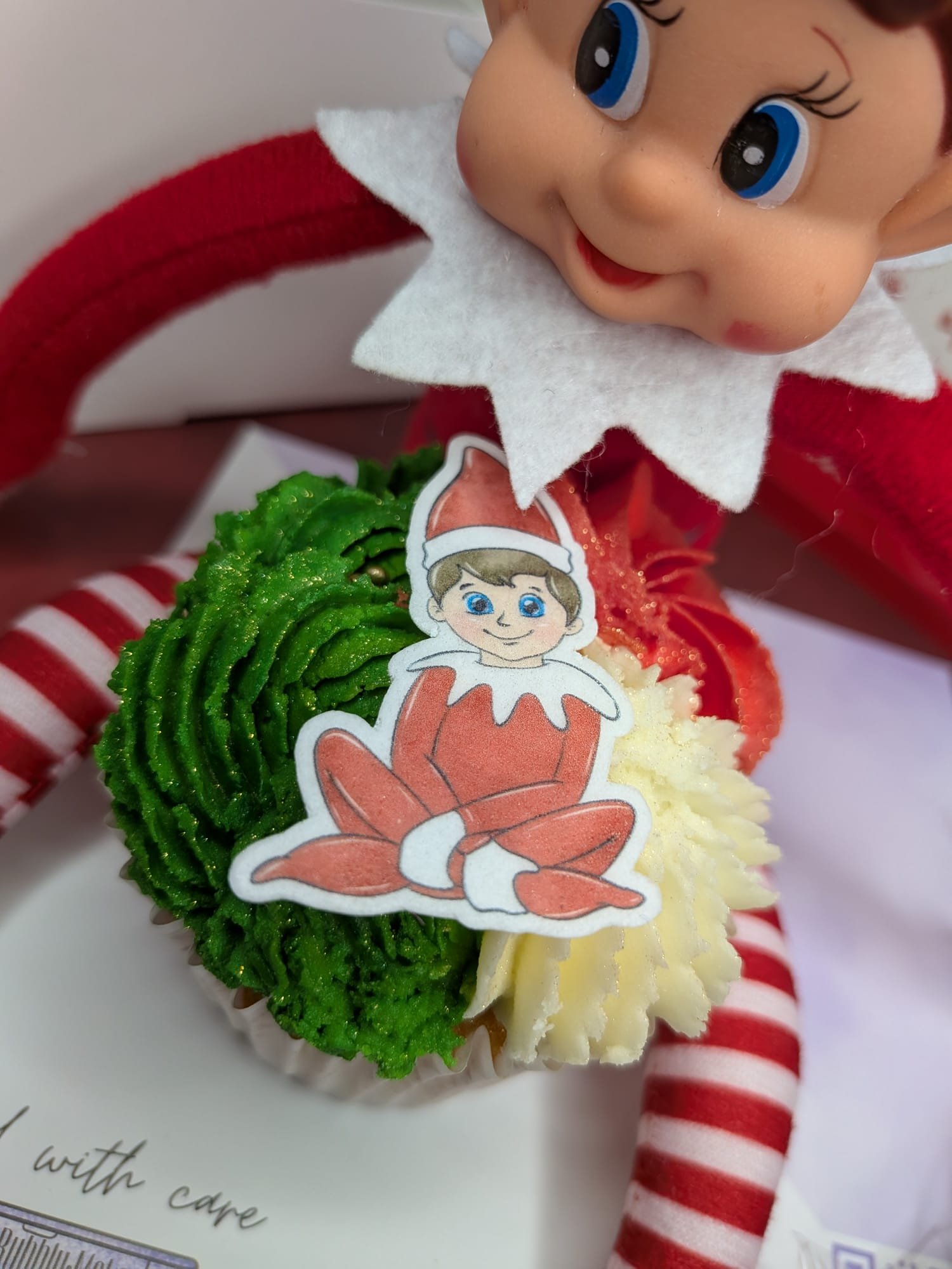 Edible Elf on the Shelf Themed Toppers - Image 8